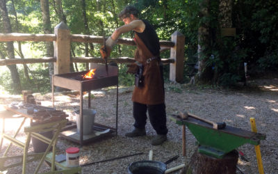 Démonstration de Forge à l’ancienne à la maison de Payrac (81)